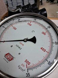 Pressure gauge Complete SS Glycerin filled