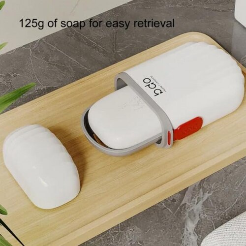 TRAVEL PORTABLE SOAP BOX WITH DISH