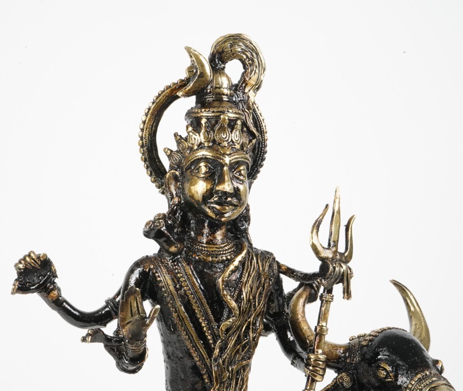 Shiv Nandi Handmade Recycled Brass Antique Finish