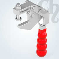 Flange Welded Drop Handle - Color: Silver