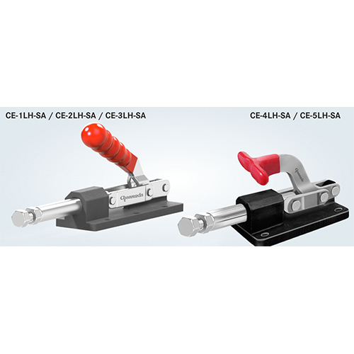 Push Pull Toggle Clamp Ce Lh Series Horizontal - Color: Black/Silver
