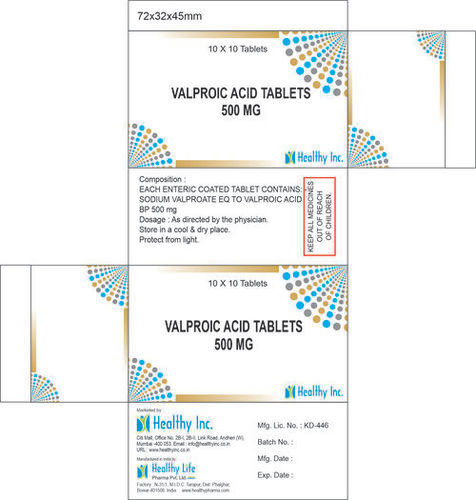 Valproic Acid tablet 500mg