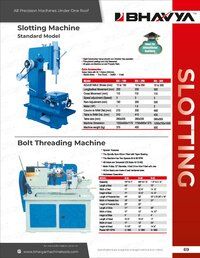 Standard Model Slotting Machine