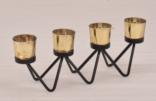 Iron Designed Candle Holder