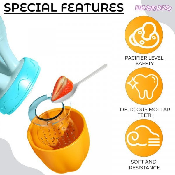 JELLY FISH TYPE BABY NATURAL FRUIT & FOOD FEEDER