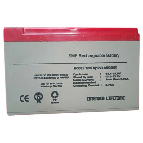 12V 9Ah SMF Rechargeable Battery