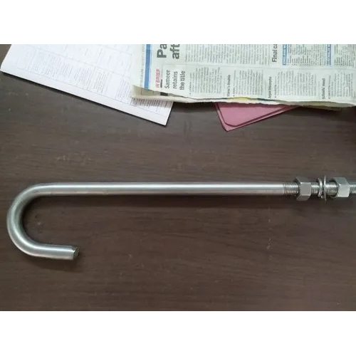 Stainless Steel Foundation Bolt - Color: Silver