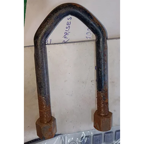 Tractor Trolley U Bolt - Color: Silver