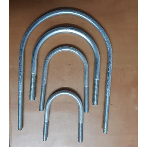 MS U Bolt - Mild Steel, Carbon Steel & Alloy Steel | U Shape, Square U Shape, Diameter 6mm to 18mm, Grade 4.6 to 10.9, Surface Treatment Options Available