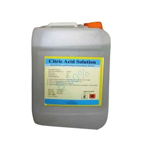 Citric Acid Solution Application: Industrial