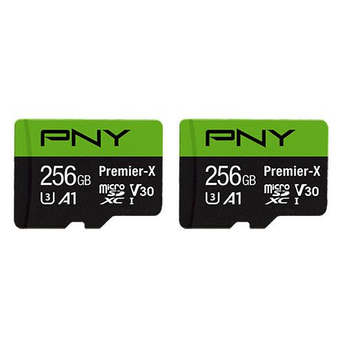 Premier-X Class 256 GB 10 U3 V30 Micro SD Flash Memory Card