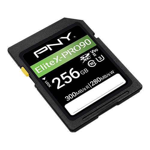 EliteX-PRO90 256 GB Class 10 U3 V90 UHS-II SD Flash Memory Card