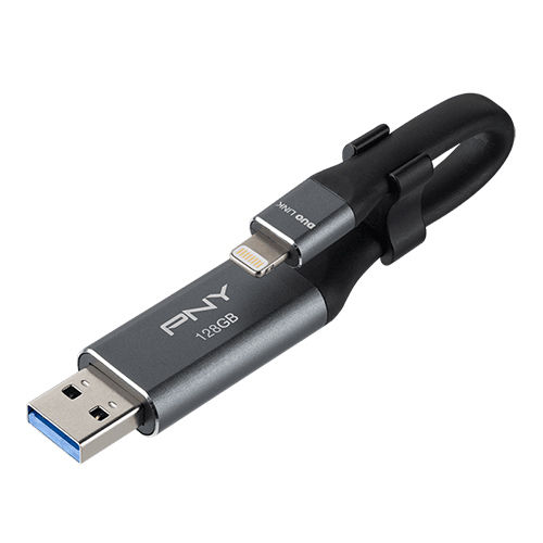 128 GB DUO LINK iOS USB 3 OTG Flash Drives