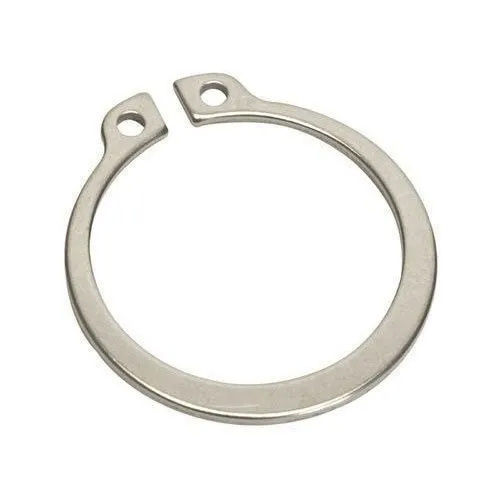 Silver External Stainless Steel Circlip