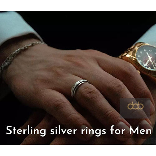 Sterling Silver Ring Gender: Men