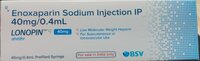 40mg Enoxaparin Injection Ip - Liquid Medication For Injection | Prevents Blood Clots, Storage In Dry Place, Dosage As Per Instructions