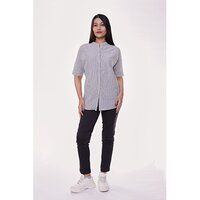 Hidden Placket Drop Shoulder Shirt