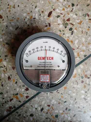 GEMTECH Differential Pressure Gauge Wholesaler In Hospital Industry