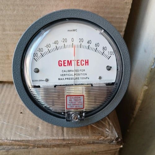 GEMTECH Differential Pressure Gauge Wholesaler Near Sondhi Charitable Hospital Society