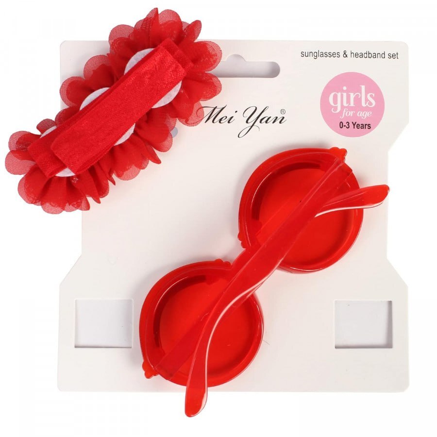 SUNGLASSES AND HEADBAND SET  FOR GIRLS