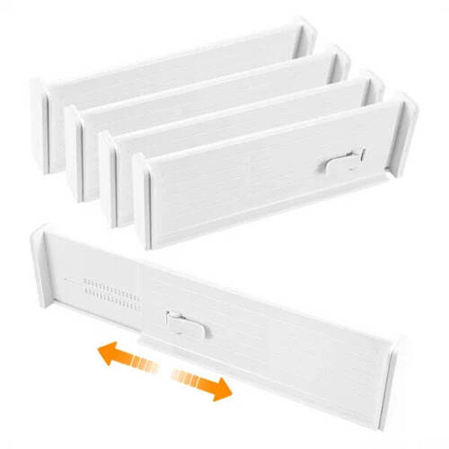 PLASTIC ADJUSTABLE DRAWER DIVIDER