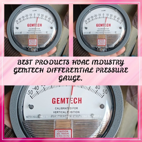 GEMTECH Differential Pressure Gauge Wholesaler Near Thapar Hospital