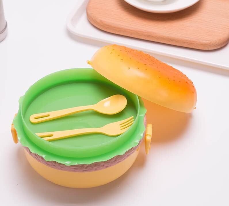 BURGER SHAPE LUNCH BOX