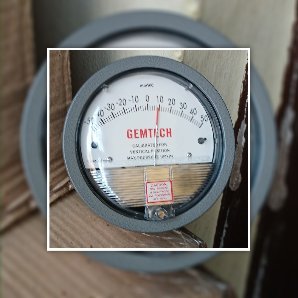 GEMTECH Differential Pressure Gauge Wholesaler Near Vimhans Hospital