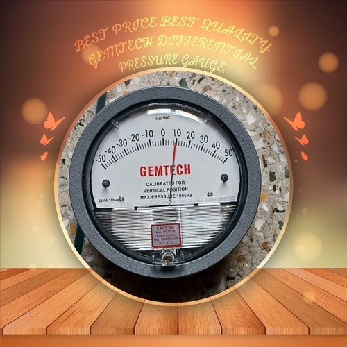 GEMTECH Differential Pressure Gauge Wholesaler Near Zed Hospital Ltd