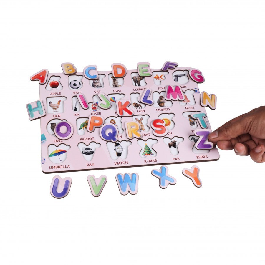 WOODEN ALPHABET PUZZLE
