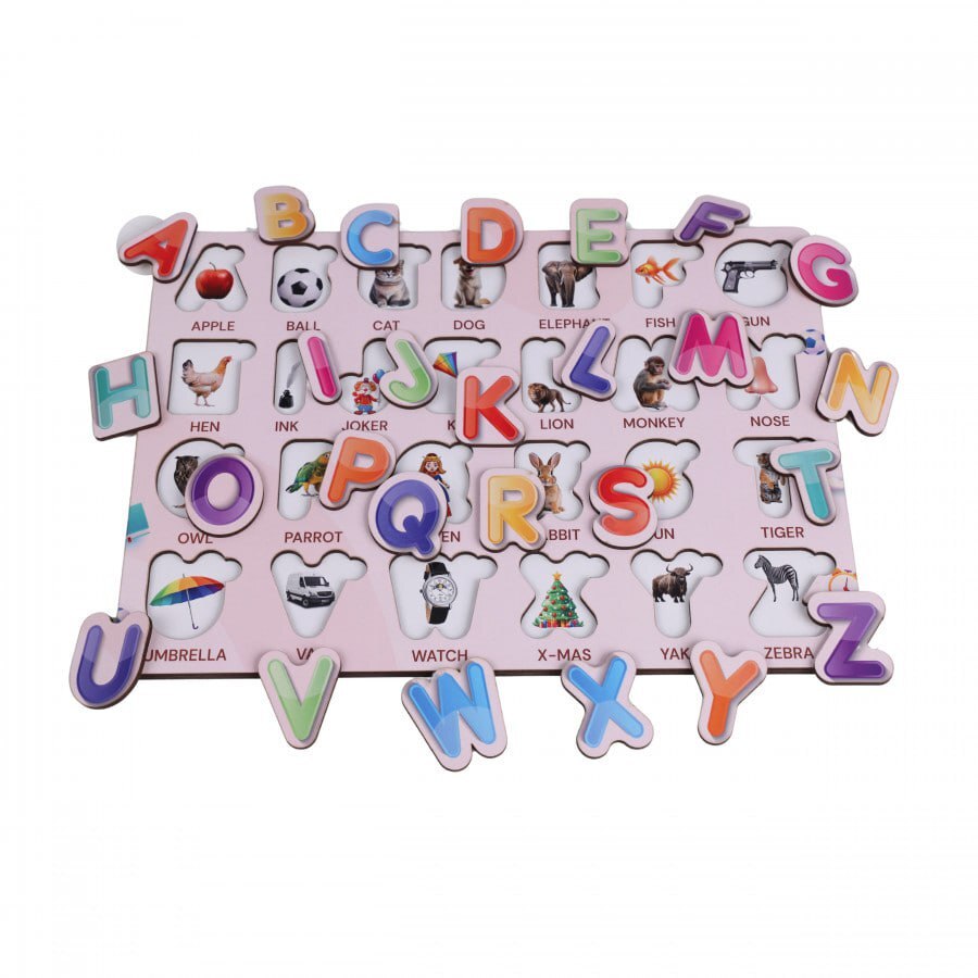 WOODEN ALPHABET PUZZLE