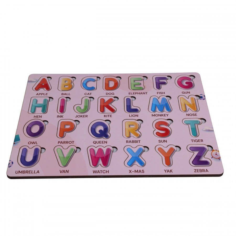 WOODEN ALPHABET PUZZLE