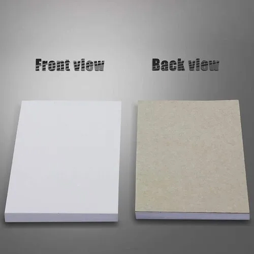 White Blank Memo Pad