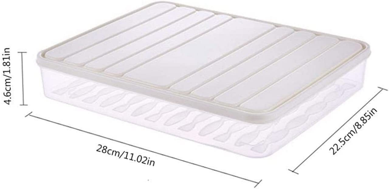 VEGETABLE FRUITS FRESH ORGANIZER STORAGE BOX WITH LID(SET OF 3) REFRIGERATOR