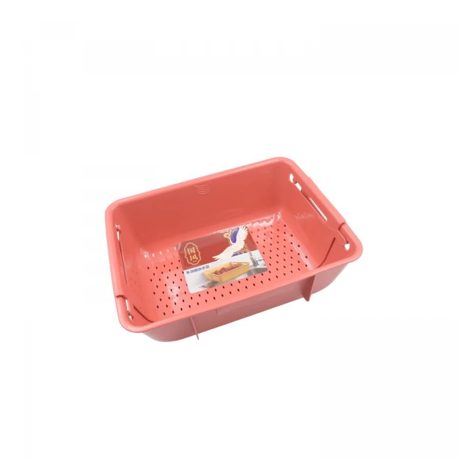 KITCHEN PLASTIC SINK DRAIN VEGETABLE FRUIT BASKET