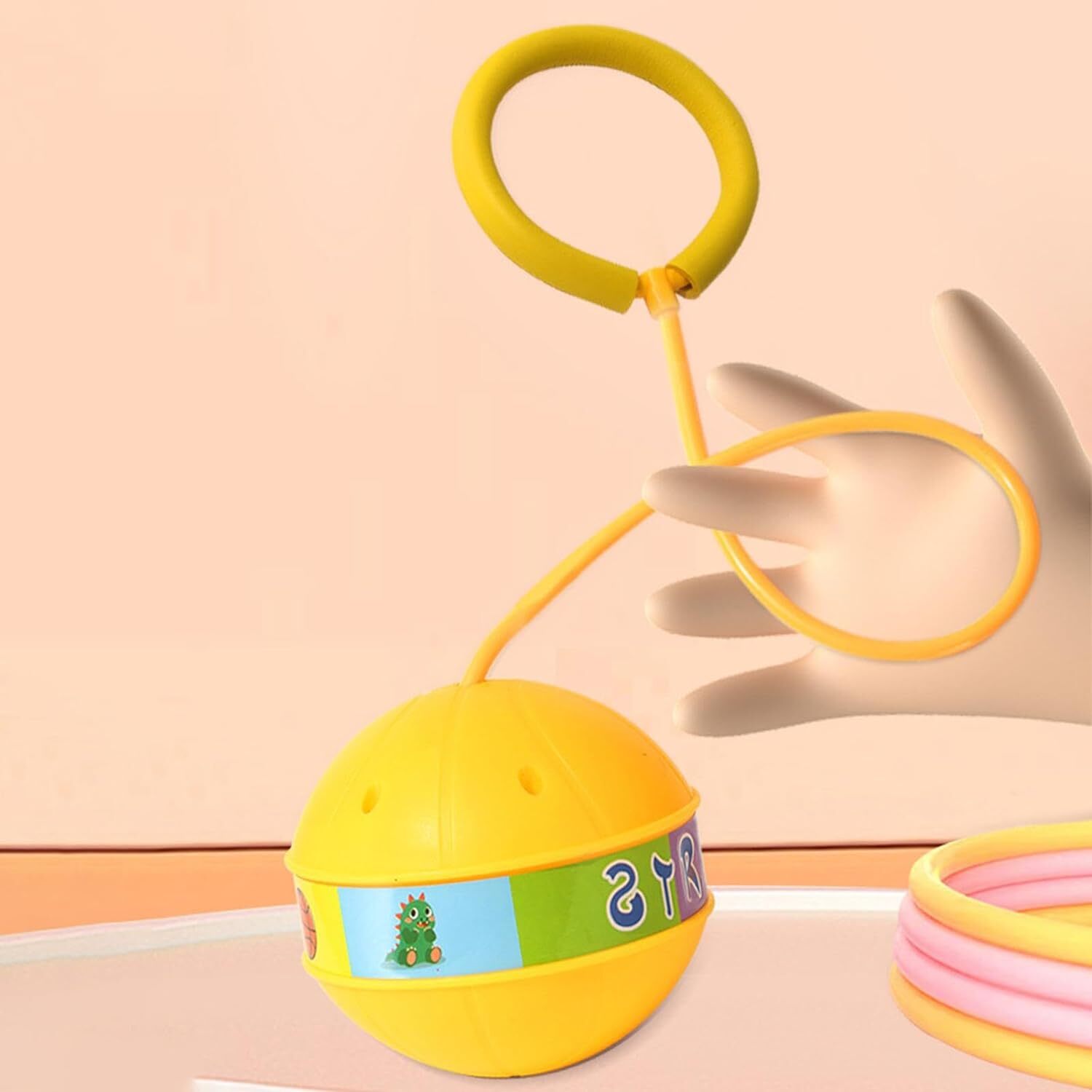 LEG FLASH JUMPING RING SKIP BALL