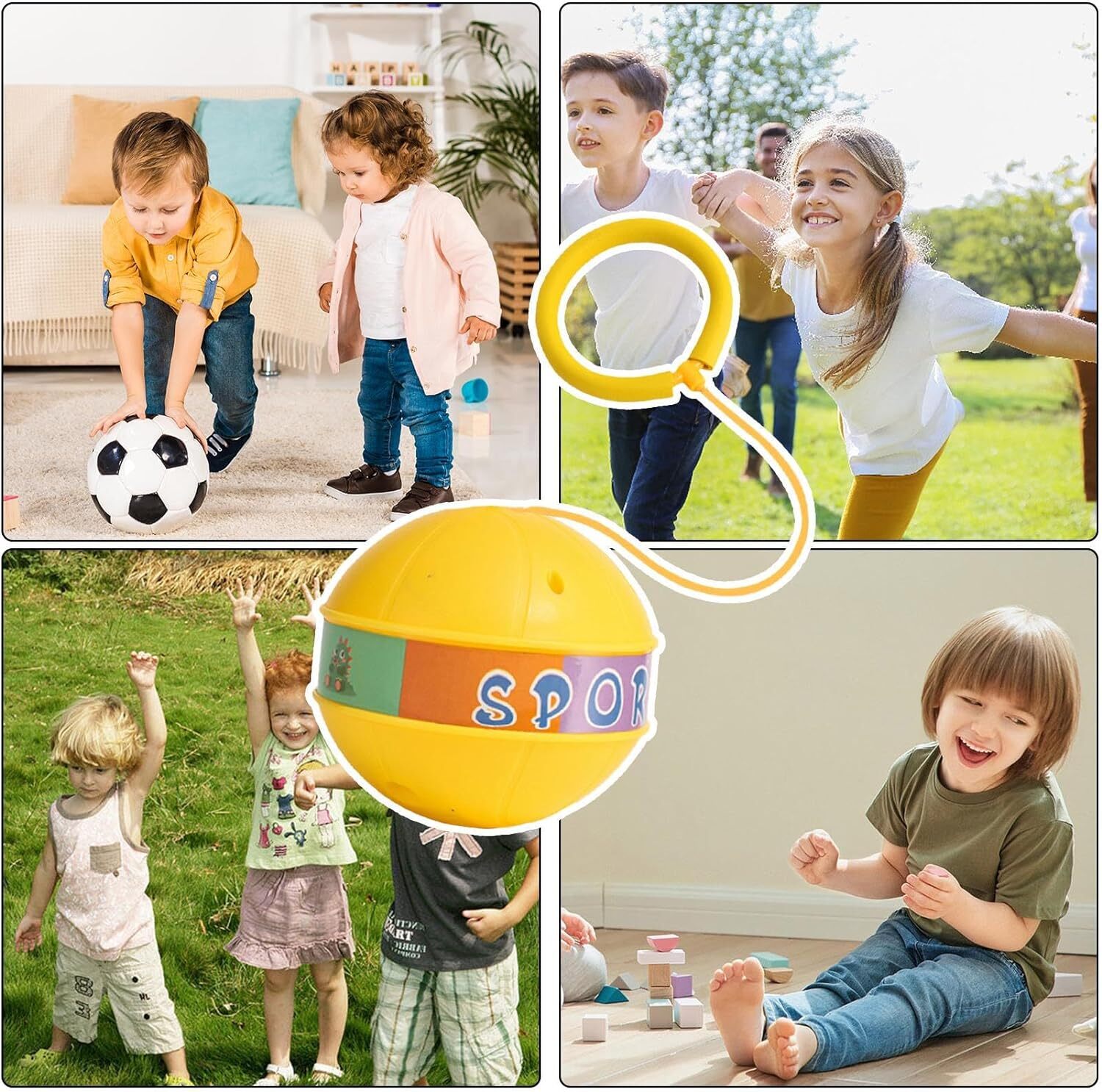 LEG FLASH JUMPING RING SKIP BALL