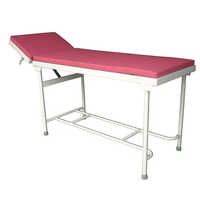 Patient Examination Bed - 1830 Mm L X 560 Mm W X 810 Mm H | Durable Stainless Steel Construction, One Piece Design, Indian Style