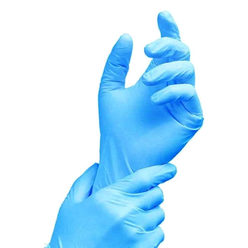 Blue Powder Free Nitrile Gloves