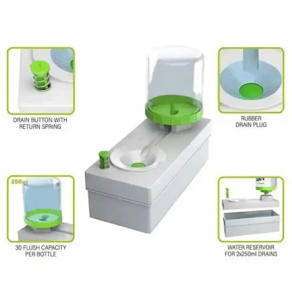 WATER RECYCLING PAINT BRUSH CLEANER