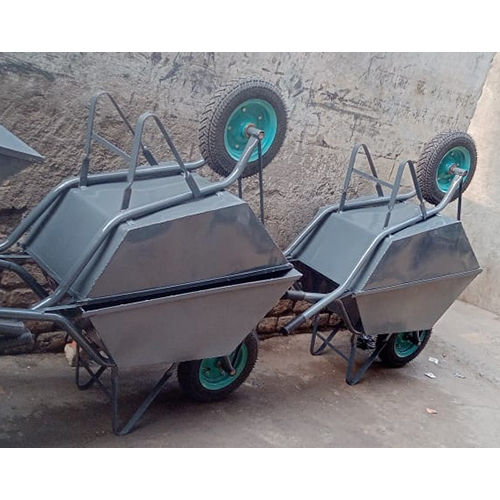 Single Wheel Barrow Trolley - Material: Ss