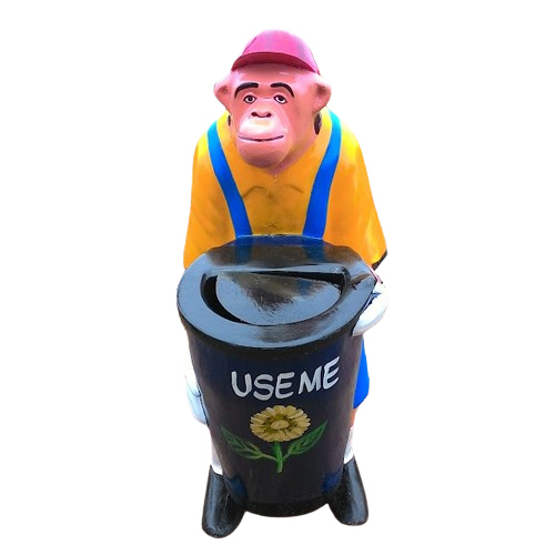 Chimpanzee FRP Dustbin