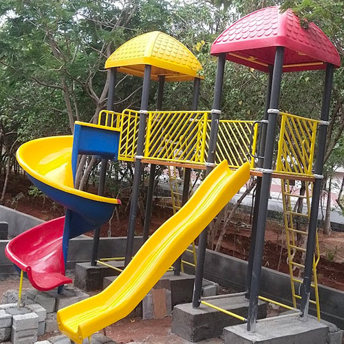 Painted Multicolor FRP Multi play Station
