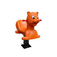 Playground Tiger Spring Rider - Material: Frp