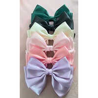 Hair Bows - Indian Human Hair, Multicolor | Stylish Accessory for Women