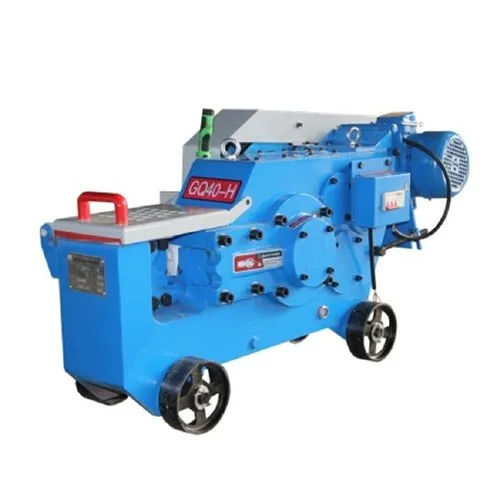 Gq 40 Bar Cutting Machine - Color: Blue