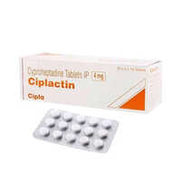 Ciplactin Cyproheptadine Tablet - 4 Mg Dosage | General Medicine, For Adult Use, Store In Dry Place