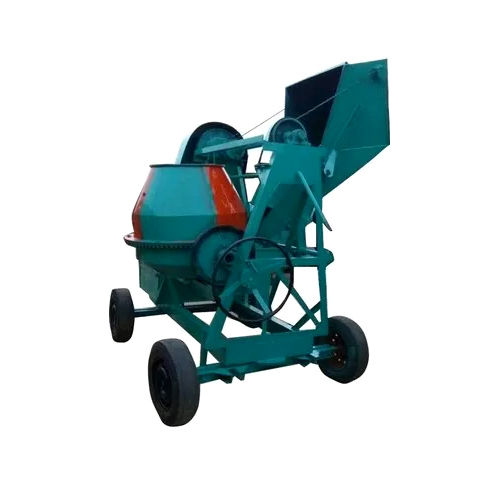 Hopper Concrete Mixer - Color: Green