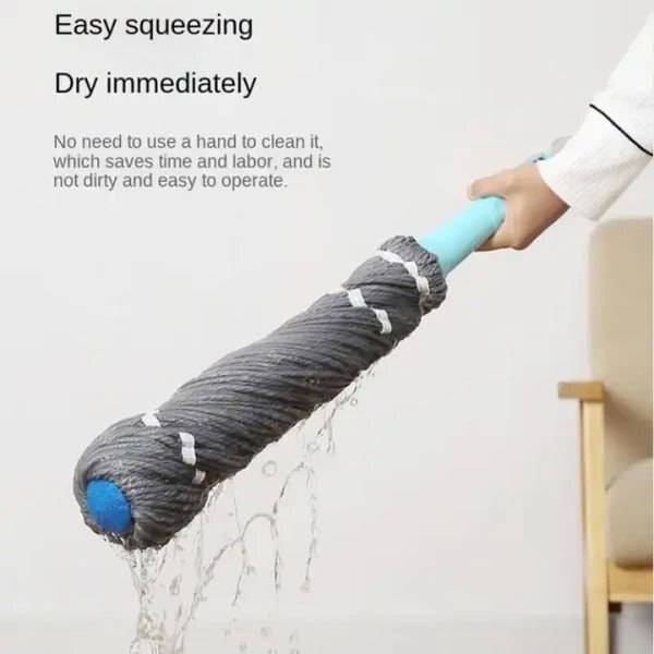 MICROFIBER CLEANING TWIST FLOOR MOP