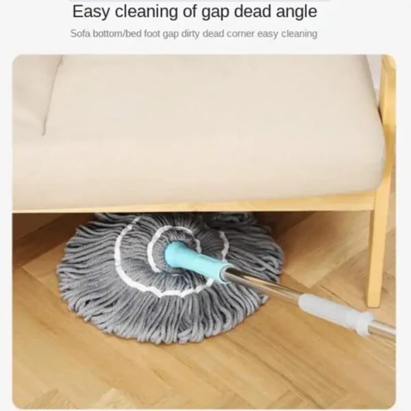 MICROFIBER CLEANING TWIST FLOOR MOP